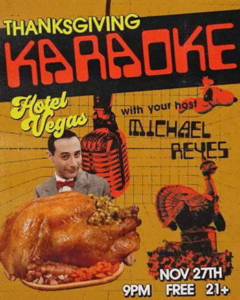 Image: Thanksgiving Karaoke w/ Michael Reyes (host)
