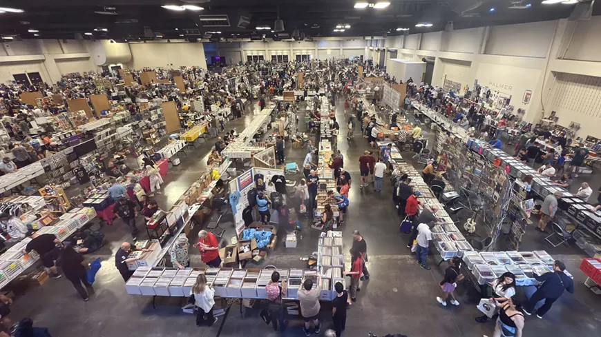 The greatest record store in the known universe for three days only. - Kevin Curtain