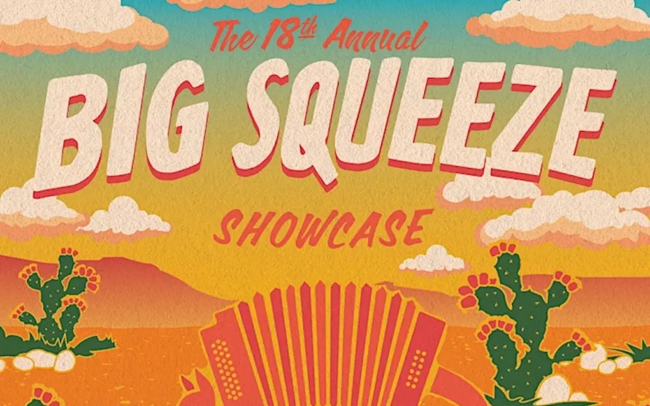 Image: The Big Squeeze showcase w/ La Calma; Juan Longoria Jr. w/ Juan Longoria III & Levi Burroughs; Rodrigo Gonzales, Jayden Bucio, Adiel Vazquez, Alyssa Villarreal, & Ruby Acosta