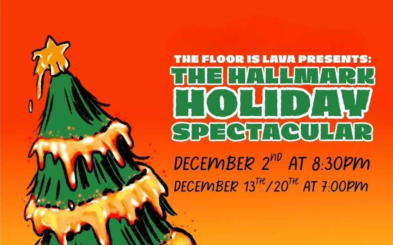 Image: The Floor Is Lava Presents The Hallmark Holiday Spectacular