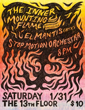 Image: The Inner Mounting Flame, Stop Motion Orchestra, El Mantis
