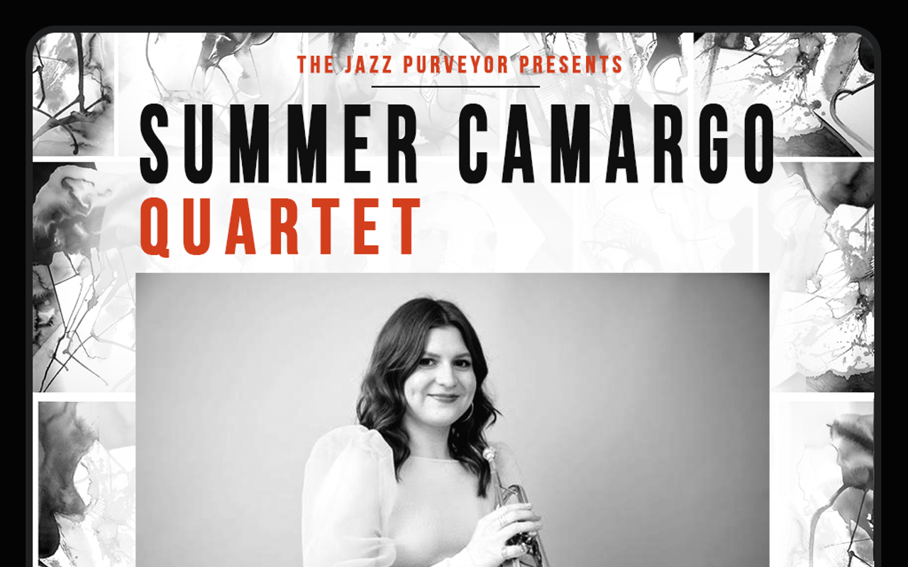 Image: The Jazz Purveyor Presents: The Summer Camargo Quartet
