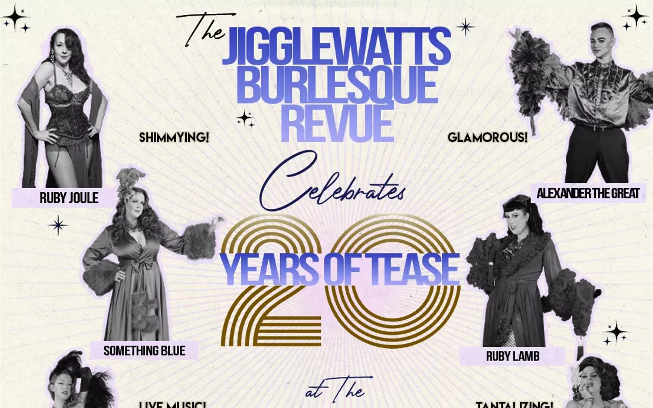 Image: The Jigglewatts Burlesque: 20 Years of Tease!