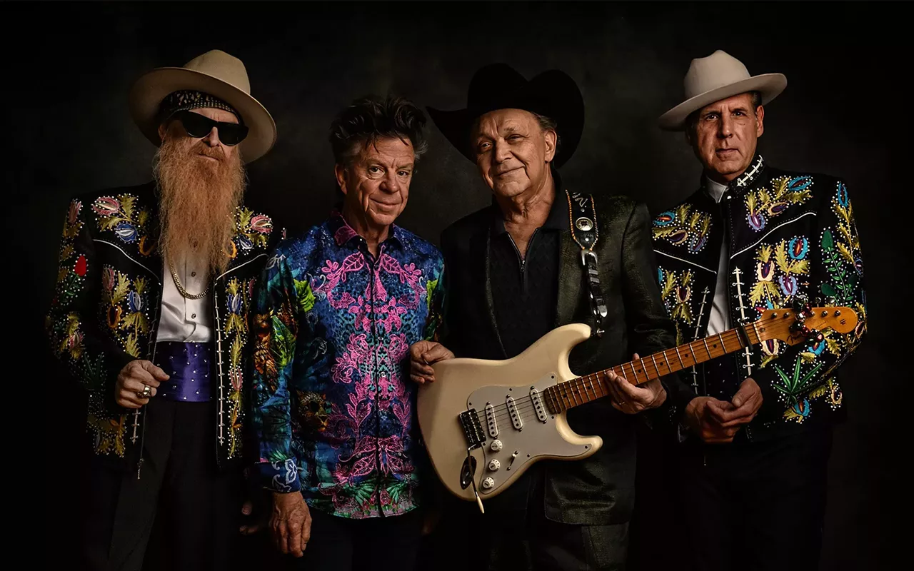 Image: The Jungle Show ft. Billy F Gibbons, Mike Flanigin, & Chris Layton w/ Jimmie Vaughan