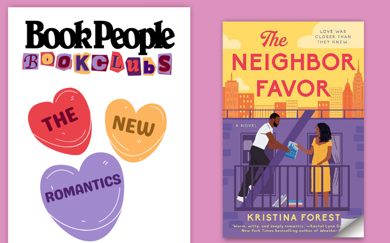 Image: The New Romantics Book Club: The Neighbor Favor