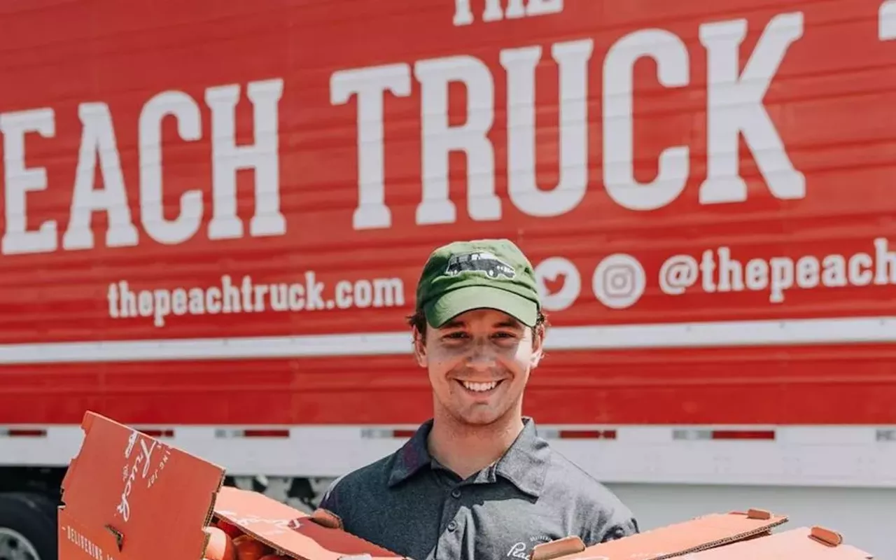 Image: The Peach Truck at Evo