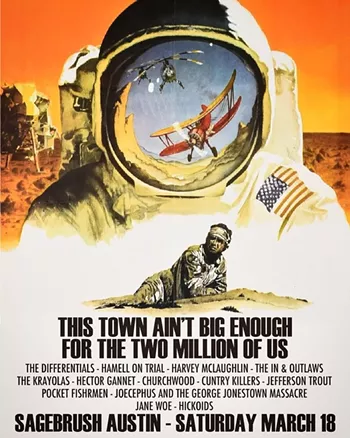 Image: This Town Ain't Big Enough for the Two Million of Us w/ the Differentials, Hamell on Trial, Harvey McLaughlin, the In & Outlaws, the Krayolas, Hector Gannet, Churchwood, Cuntry Killers, Jefferson Trout, Pocket Fishrmen, & More