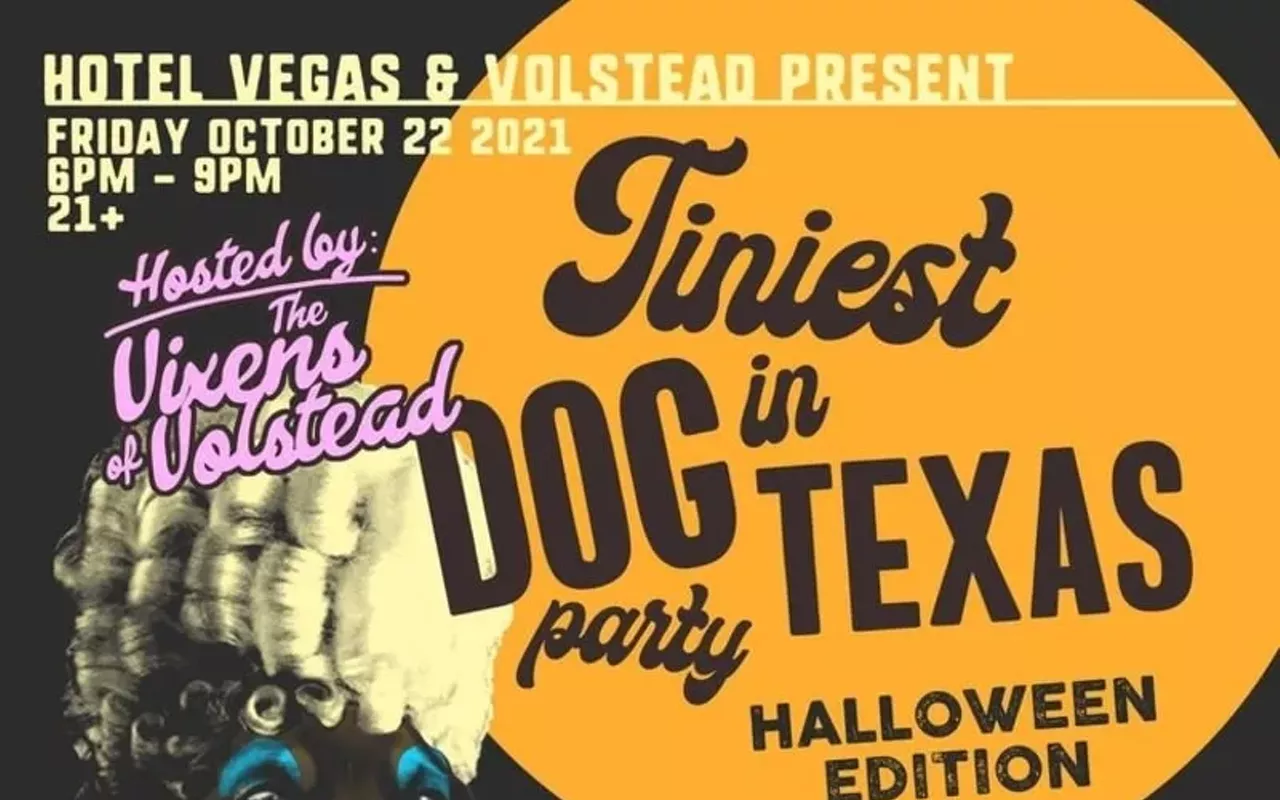 Image: Tiniest Dog Party in Texas: Halloween Edition