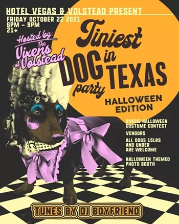 Image: Tiniest Dog Party in Texas: Halloween Edition