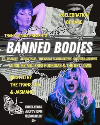 Image: TRANS/MANIA Presents Banned Bodies: A Celebration of Rage