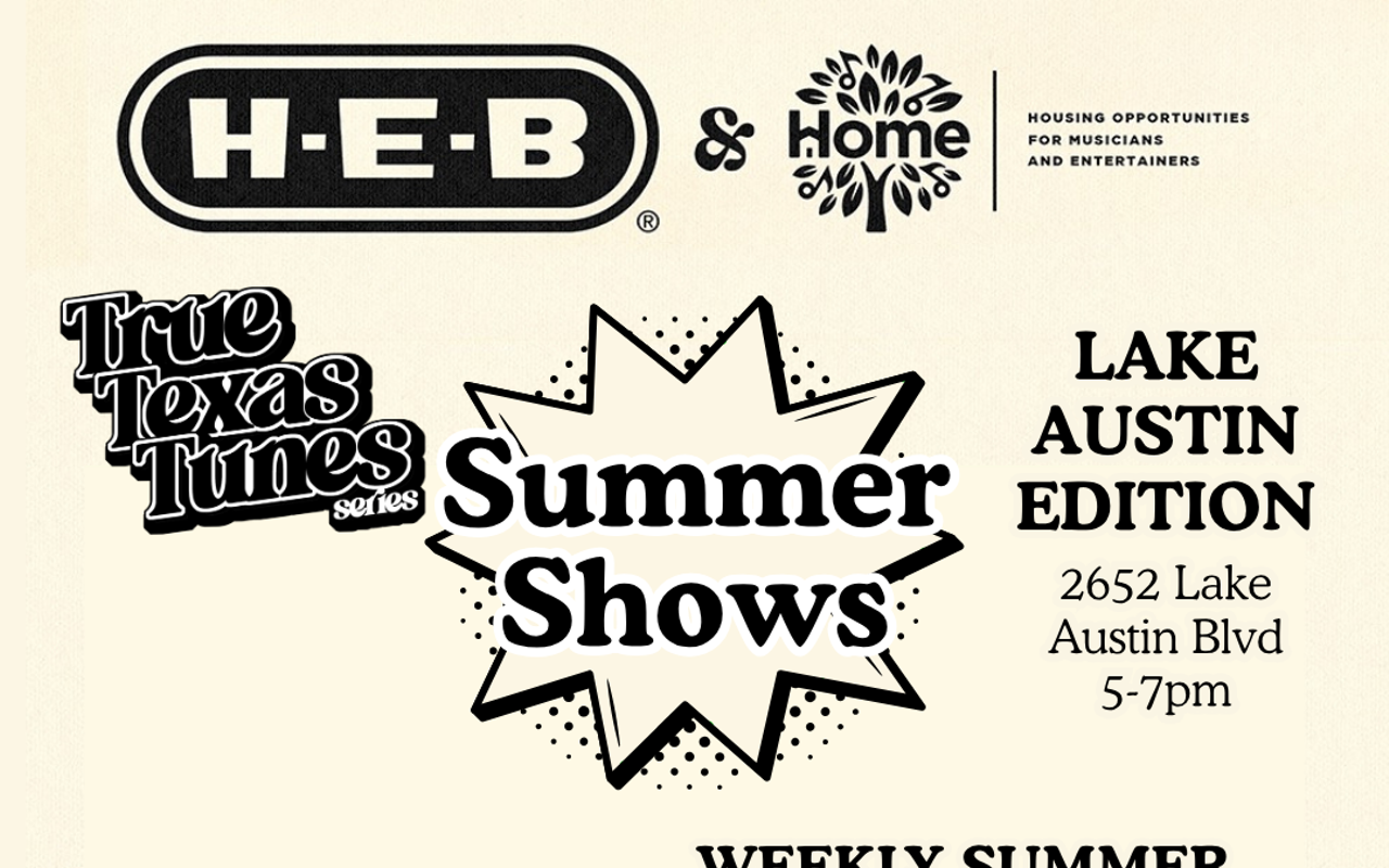 Image: True Texas Tunes Summer Series