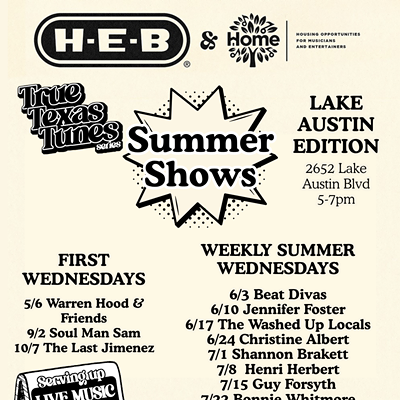 Image: True Texas Tunes Summer Series
