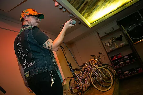 Best Karaoke at a Bike Shop