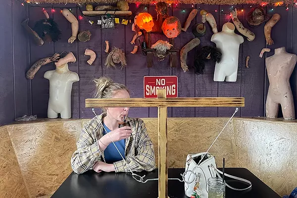 Creepiest Doll Collection at a Bar