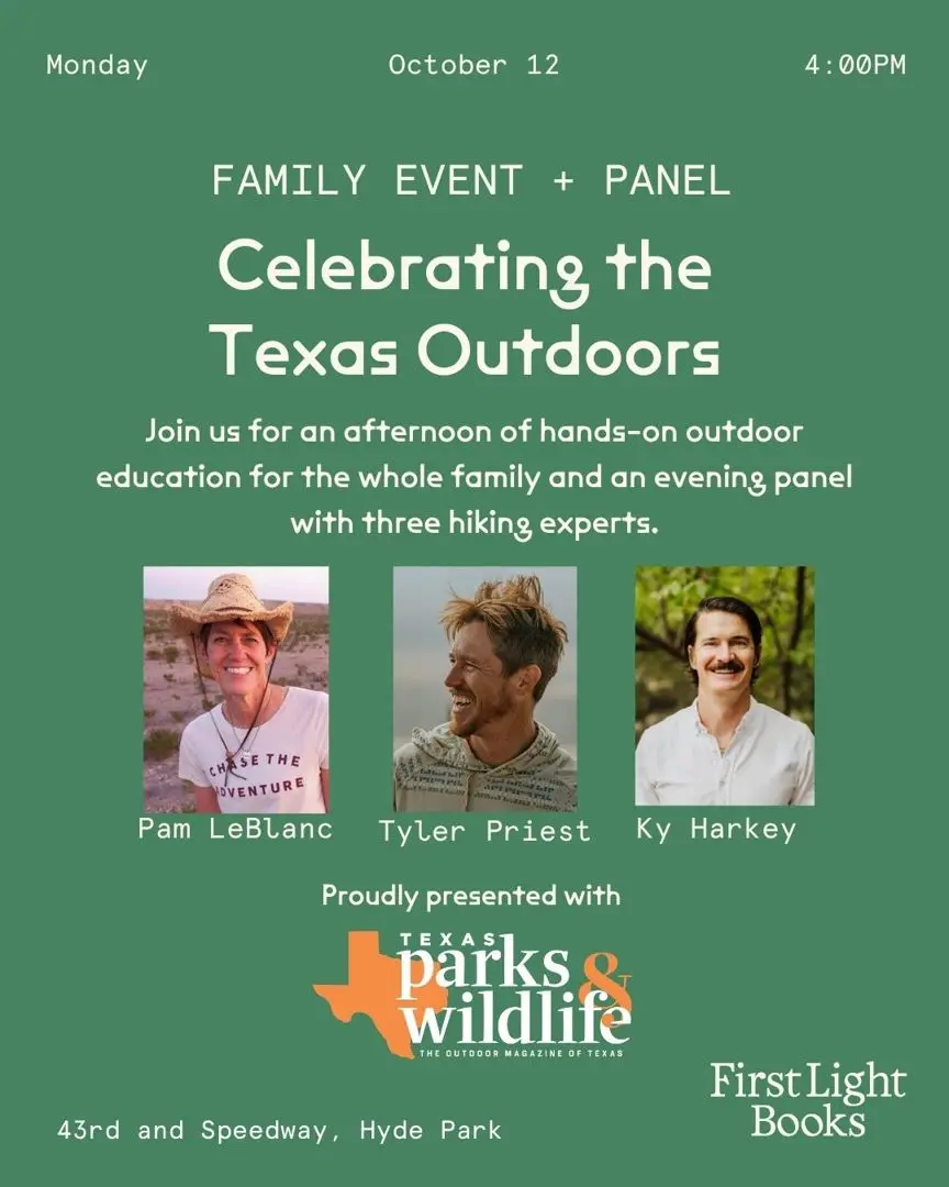 Texas Parks & Wildlife: Backpacking Texas — Outdoors & nature in First Light Books
