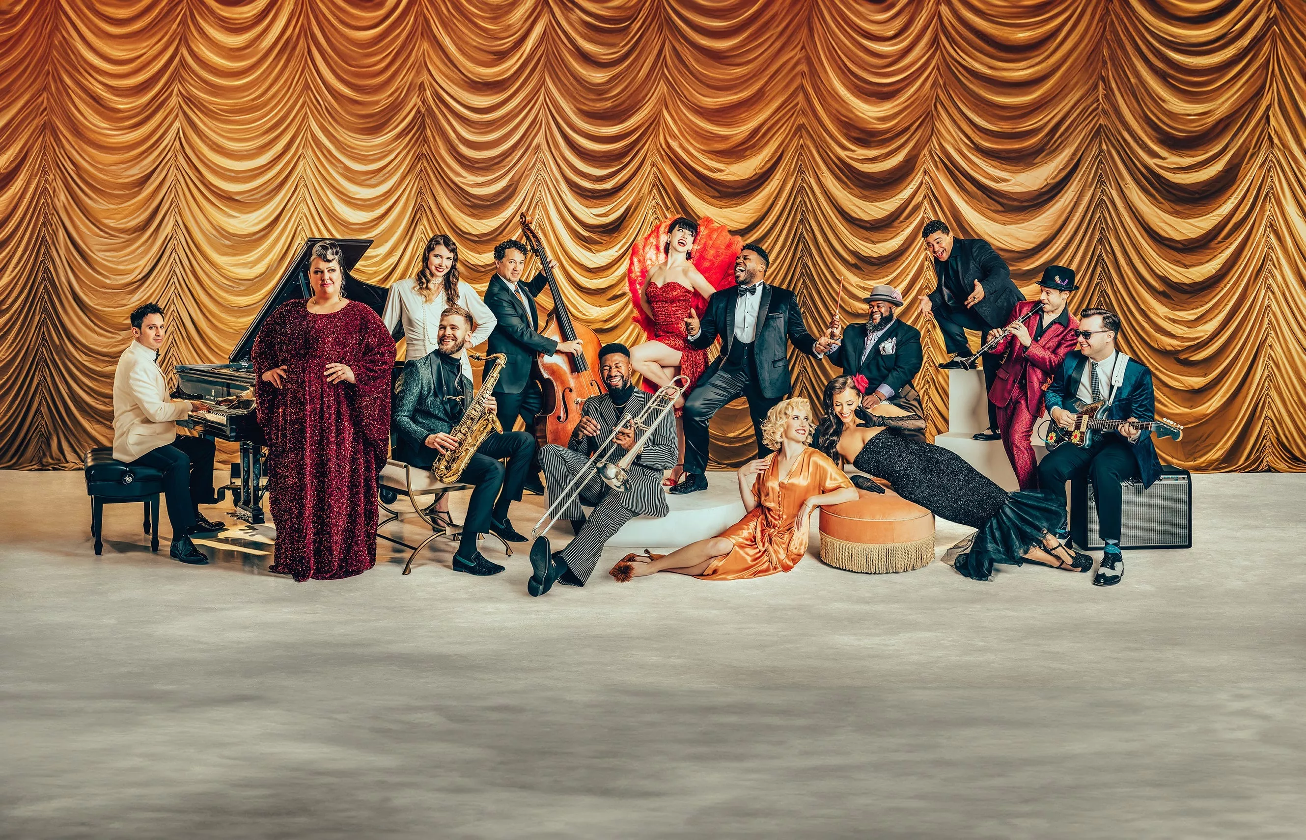 Scott Bradlee's Postmodern Jukebox Austin concert poster