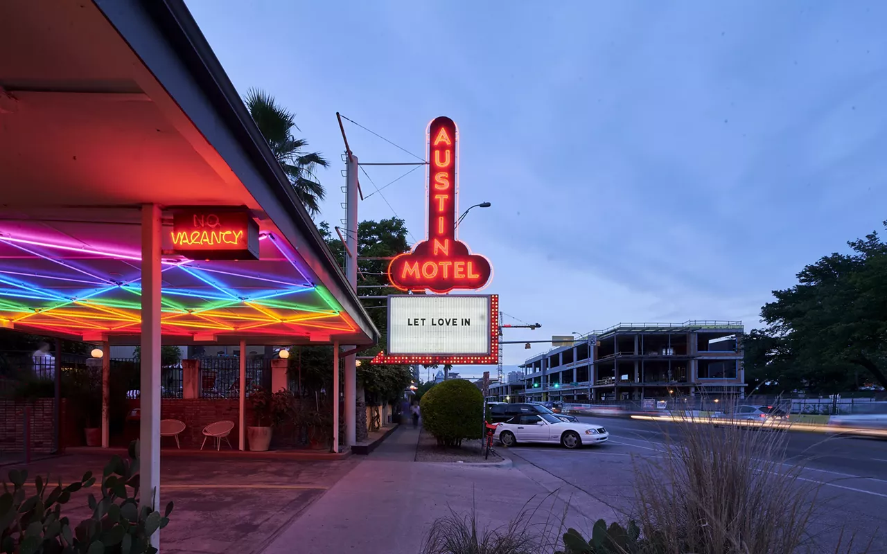 Image: Under the Neon Rainbow