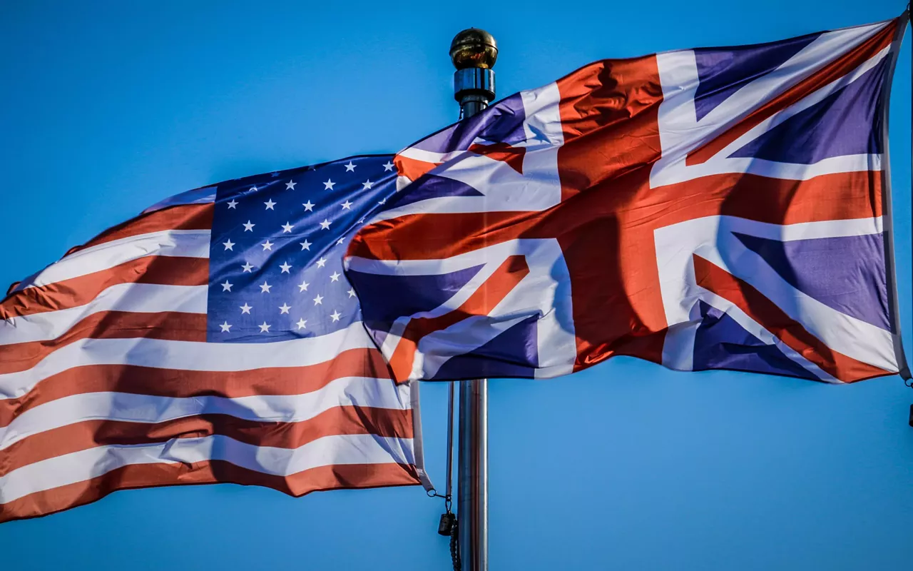 Image: USA vs the UK