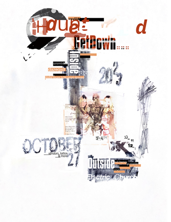 Image: VXVii + Nerve Damage Present: Haunted Get Down