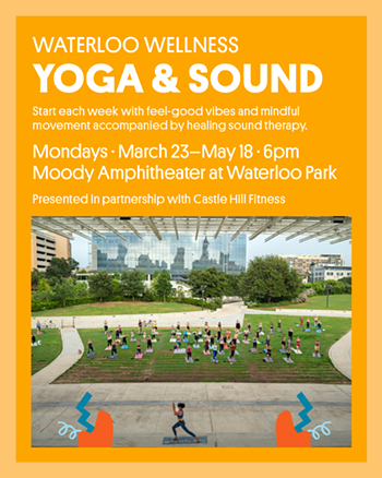 Image: Waterloo Greenway Presents: Yoga & Sound