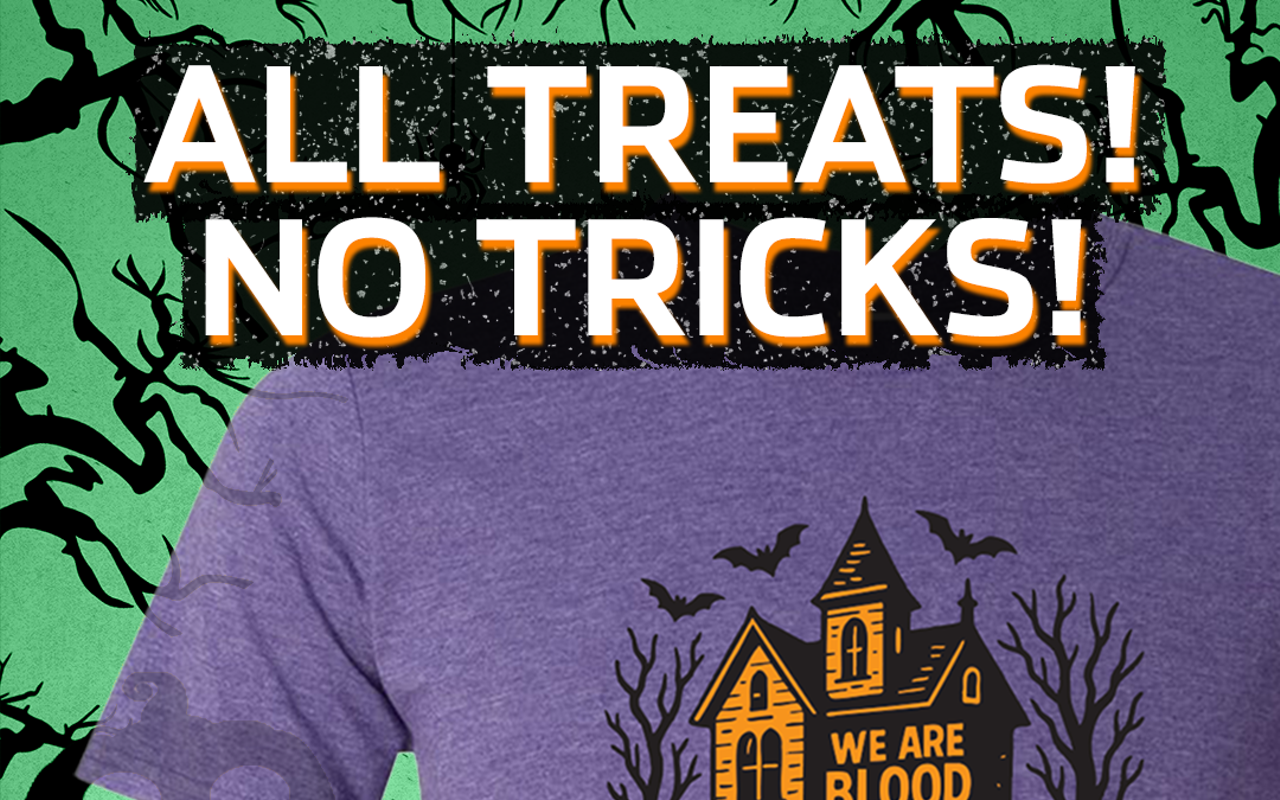 Image: We Are Blood Treats Donors to a &ldquo;Let&rsquo;s Boo This&rdquo; Shirt October 16&ndash;31