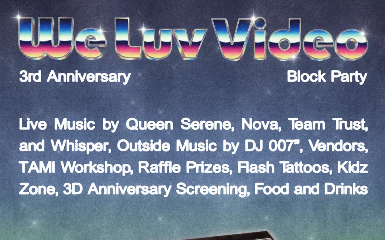 Image: We Luv Video 3rd Birthday Party + Silent Madness