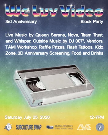 Image: We Luv Video 3rd Birthday Party + Silent Madness